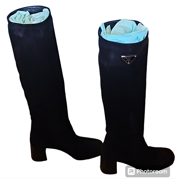 Prada Calzature Donna Camoscio knee high boots - Picture 3 of 12
